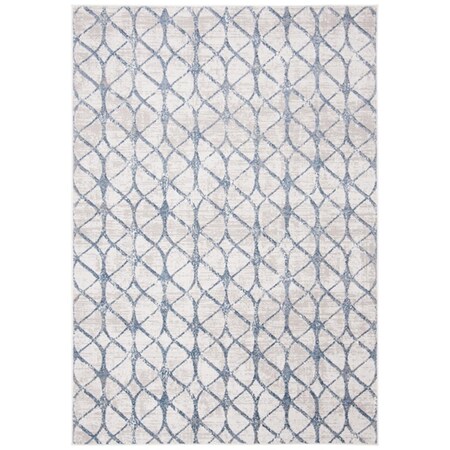Safavieh 2 ft. 2 in. x 6 ft. Amelia Rectangle Power Loomed Area RugGrey & Blue ALA792F-26